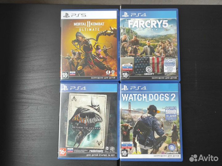Игры для приставок ps4,ps5