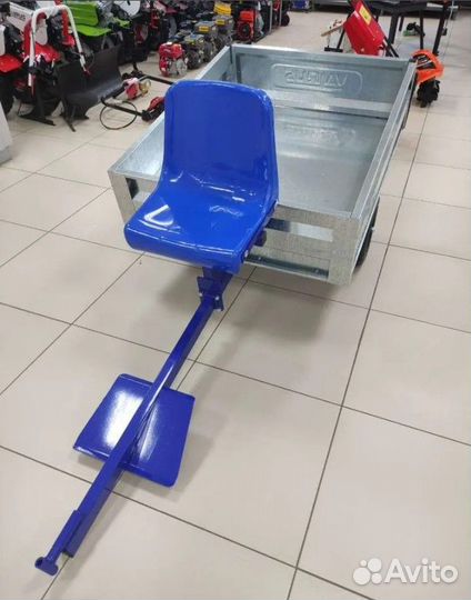 Прицеп к мотоблоку оцинкованный