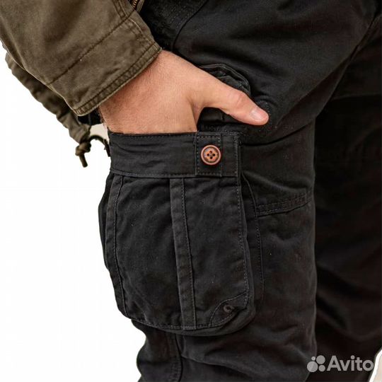 63155Брюки M65 Cargo черный