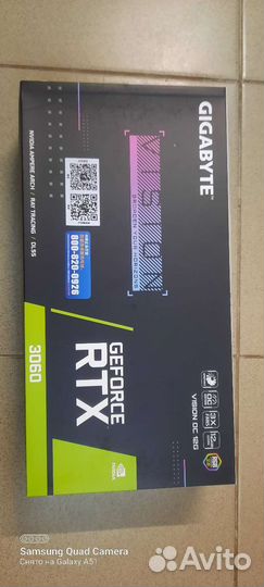 Видеокарта RTX 3060 12gb