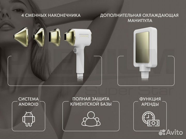 Диодный лазер 2000W Суперстар