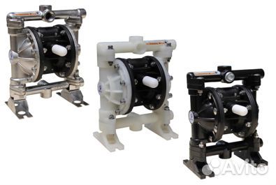 Мембранный пневматический насос MK15PP-AL/ST/TF/SS