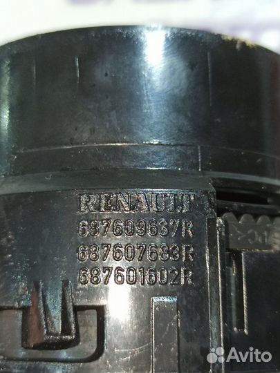 Дефлектор воздушный Renault Kaptur 1.6 H4M 2019