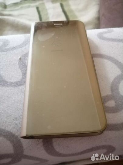 MI-5C. чехол-книжка. В плёнке. цвет золото