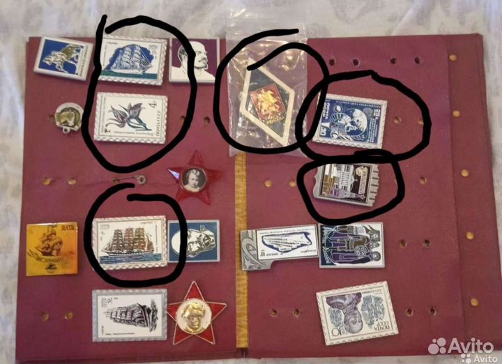 Значок, марка