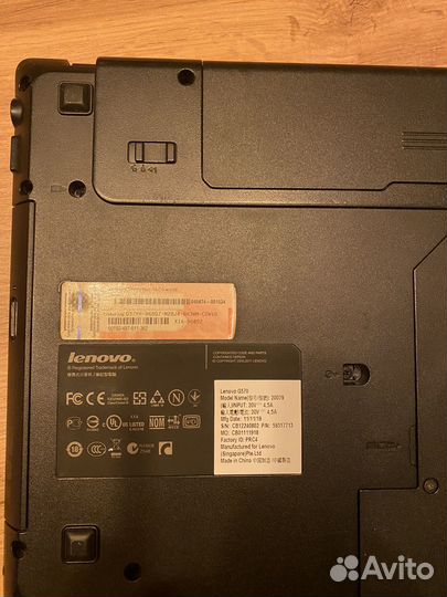 Ноутбук Lenovo g570