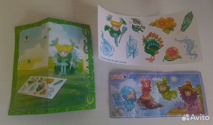 Киндер-сюрприз Фея Природы и 4 феечки