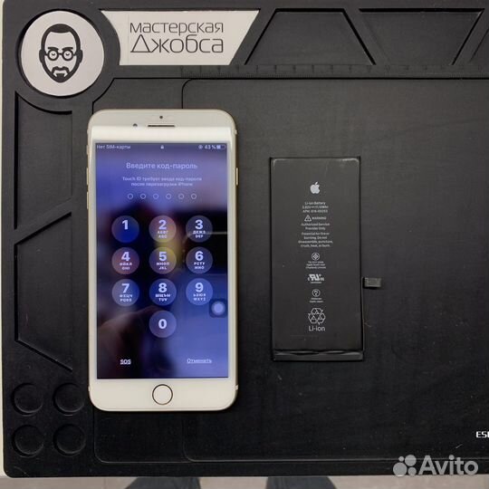 Замена аккумулятора iPhone без ошибки