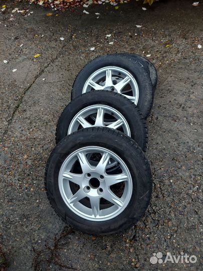Зимняя резина с дисками r14