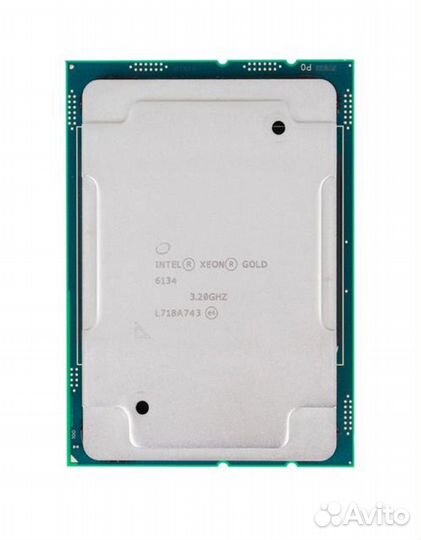 Процессор HP 875723-001 (Gold 6134) 8 core 3.2GHz