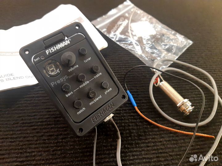 Преамп для акустики Fishman,Cherub,Yamaha