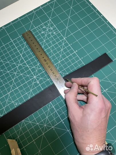 Ремень ручной работы мужской подростковый