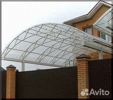 Навес под ключ