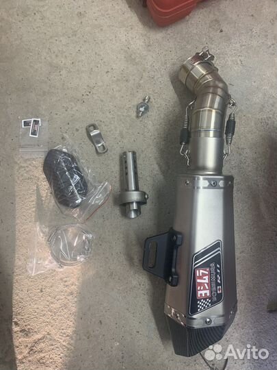 Глушитель на kawasaki 900