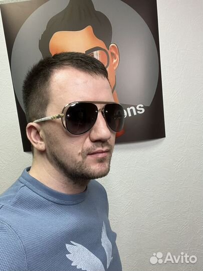 Очки chrome hearts унисекс