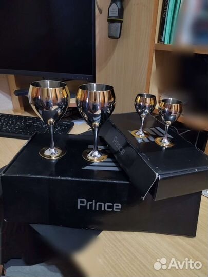 Бокалы Принц Ликерные рюмки Цептер