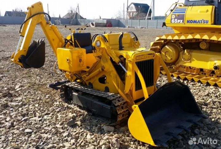 Услуги мини экскаватор-фронтальный пгрузчик