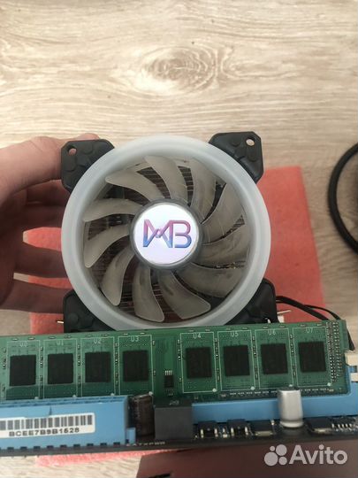 Материнская платa+ i5-3570 + 4gb ram + бп 420W