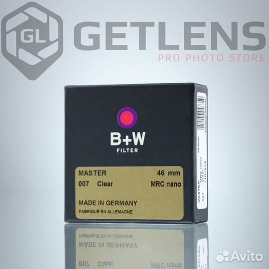 B+W 007 MRC Nano Clear Filter (46mm) (1101518)