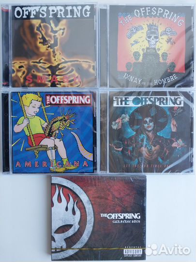 CD диски Linkin Park, Limp Bizkit, The Offspring