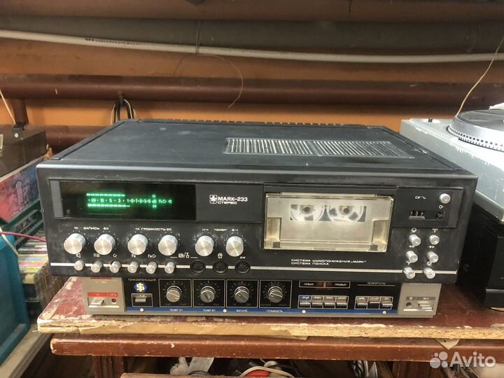 Кассетный магнитофон Маяк 233