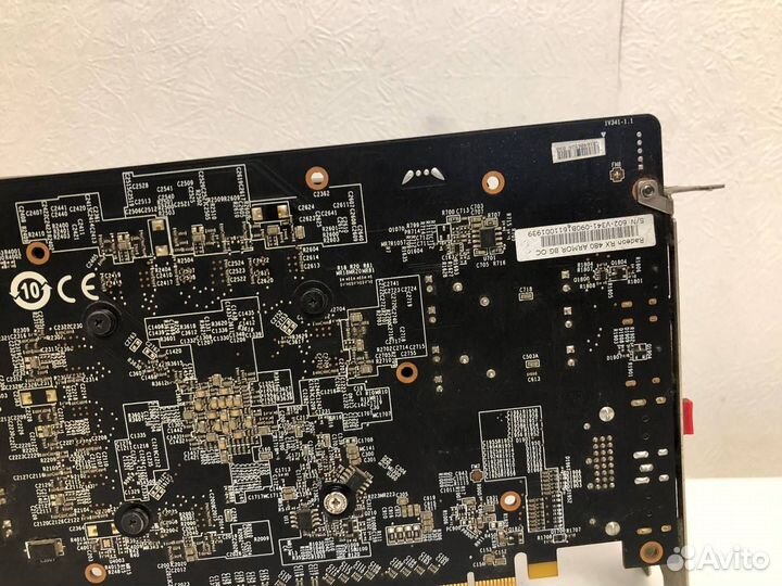 Видеокарта MSI AMD Radeon RX 480 8 Gb armor OC