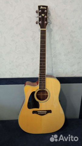 Электроакустическая гитара Ibanez леворукая