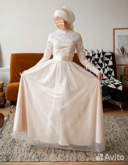 Свадебное платье на Никах