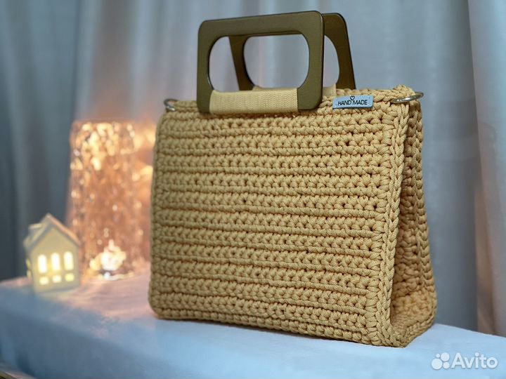 Сумка вязанная