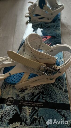 Сноуборд Roxy + Крепление