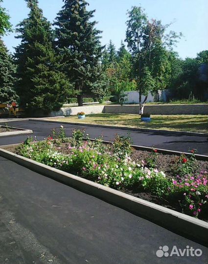 Асфальтирование и укладка асфальтная крошка