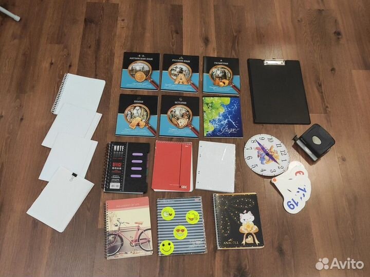 Новые тетради и много всего