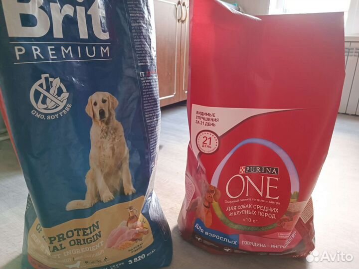 Корм для собак Brit, Purina One