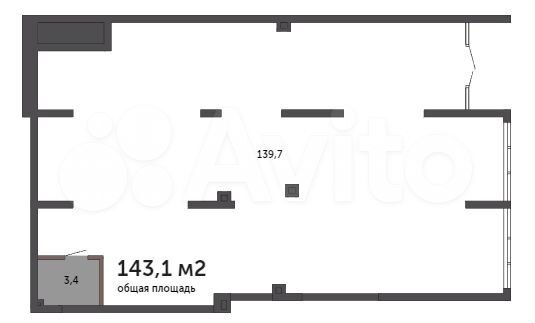 Торговая площадь, 143.1 м²