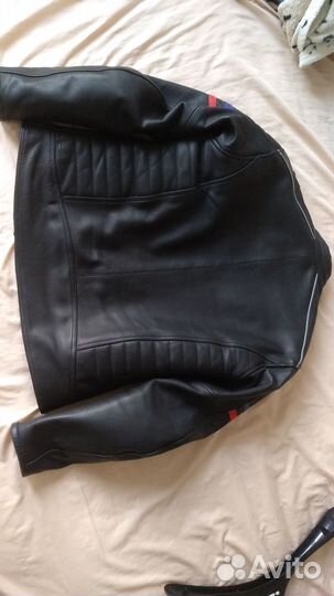 Мотокуртка rush buddy мужская кожаная разм. L