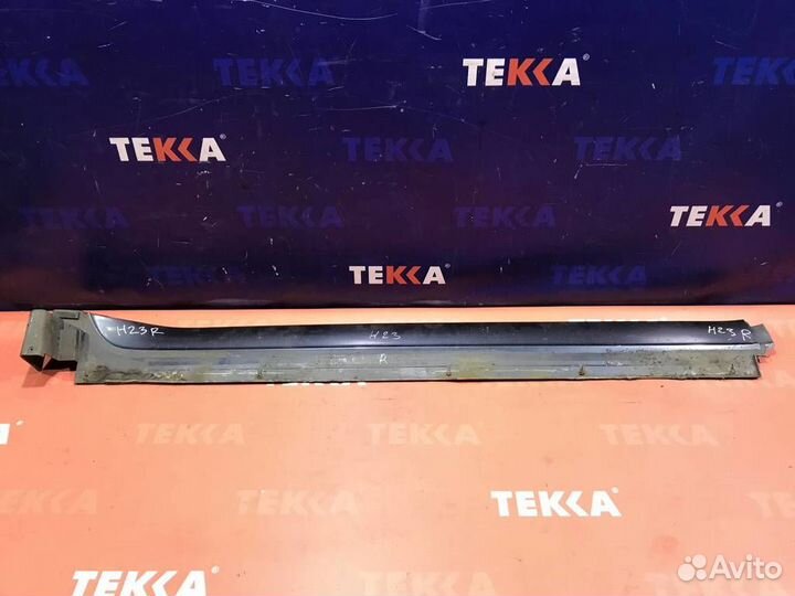 Накладка порога правая Митсубиси Паджеро 3