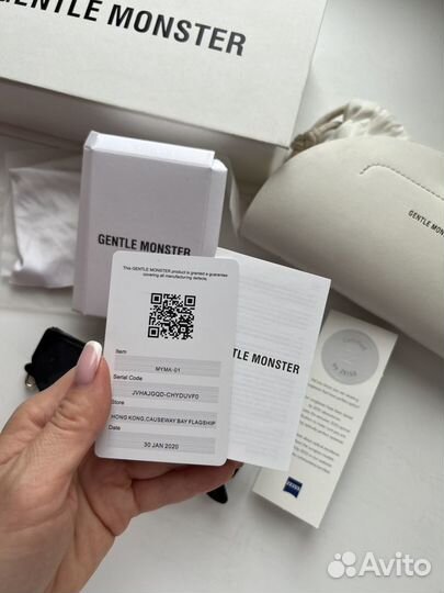 Очки gentle monster оригинал
