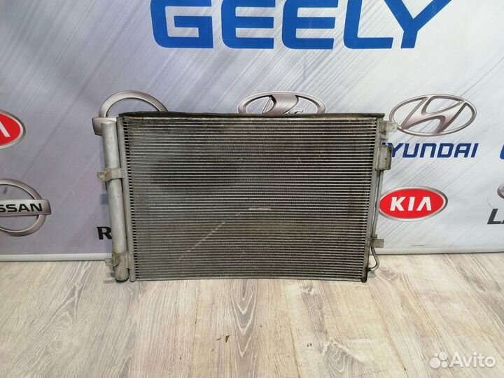 Радиатор кондиционера Hyundai solaris