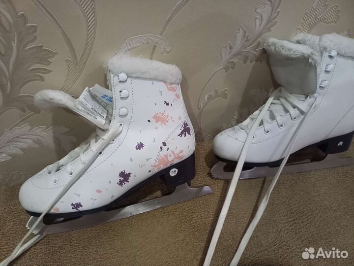 Коньки фигурные ледовые Декатлон, женские 37,5