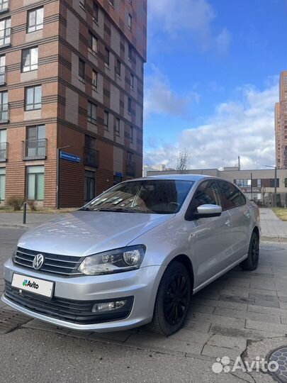 Volkswagen Polo 1.6 AT, 2017, 95 000 км