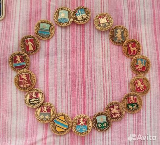 Коллекция значков СССР Золотое кольцо