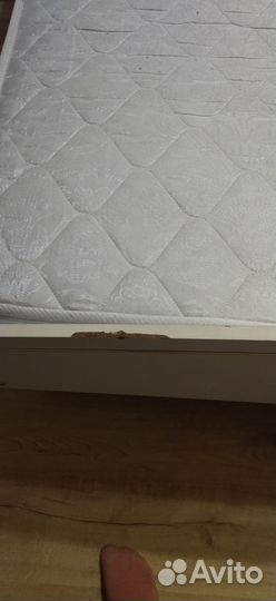 Кровать двухспальная 160 200 белая бу