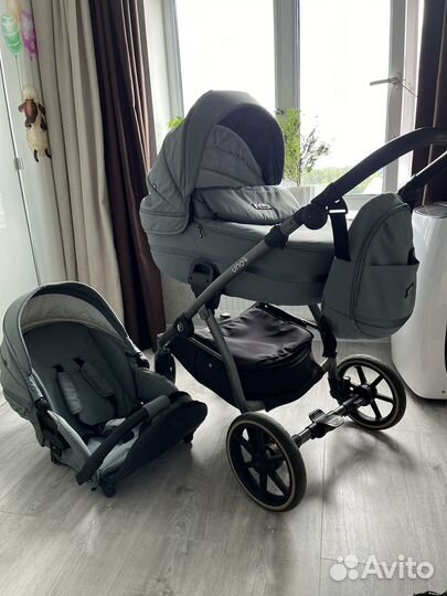 Коляска tutis uno 3 plus 2 в 1