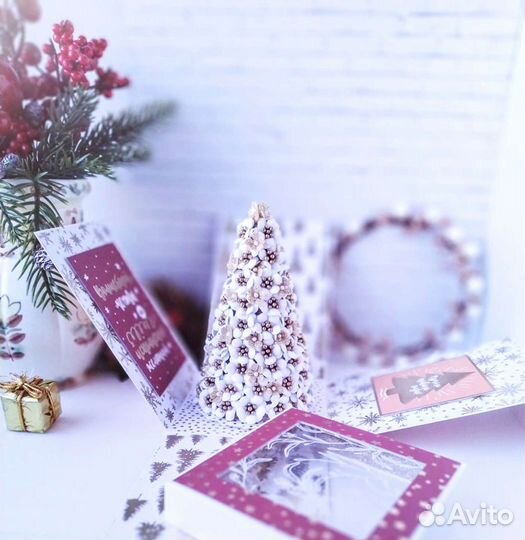 Новогодний подарок (новогодняя коробочка, подарок)