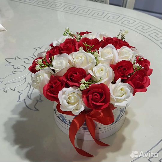 Букет цветов из мыла