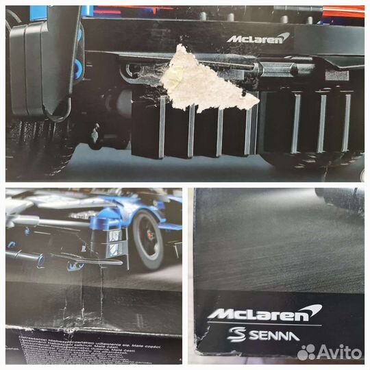 Lego Technic Mодель McLaren Senna GTR 10+