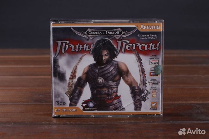 PC Принц Персии Схватка с Судьбой Акелла 3CD