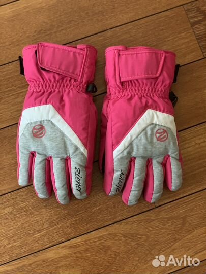 Перчатки зимние для девочки Ziener размер 5,5