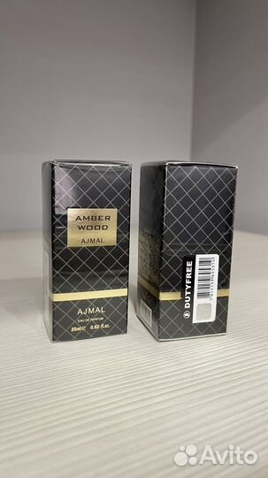 Мужской парфюм/ духи/ EDP Ajmal Amber Wood 25 ml