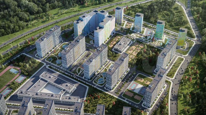 1-к. квартира, 41,2 м², 14/17 эт.